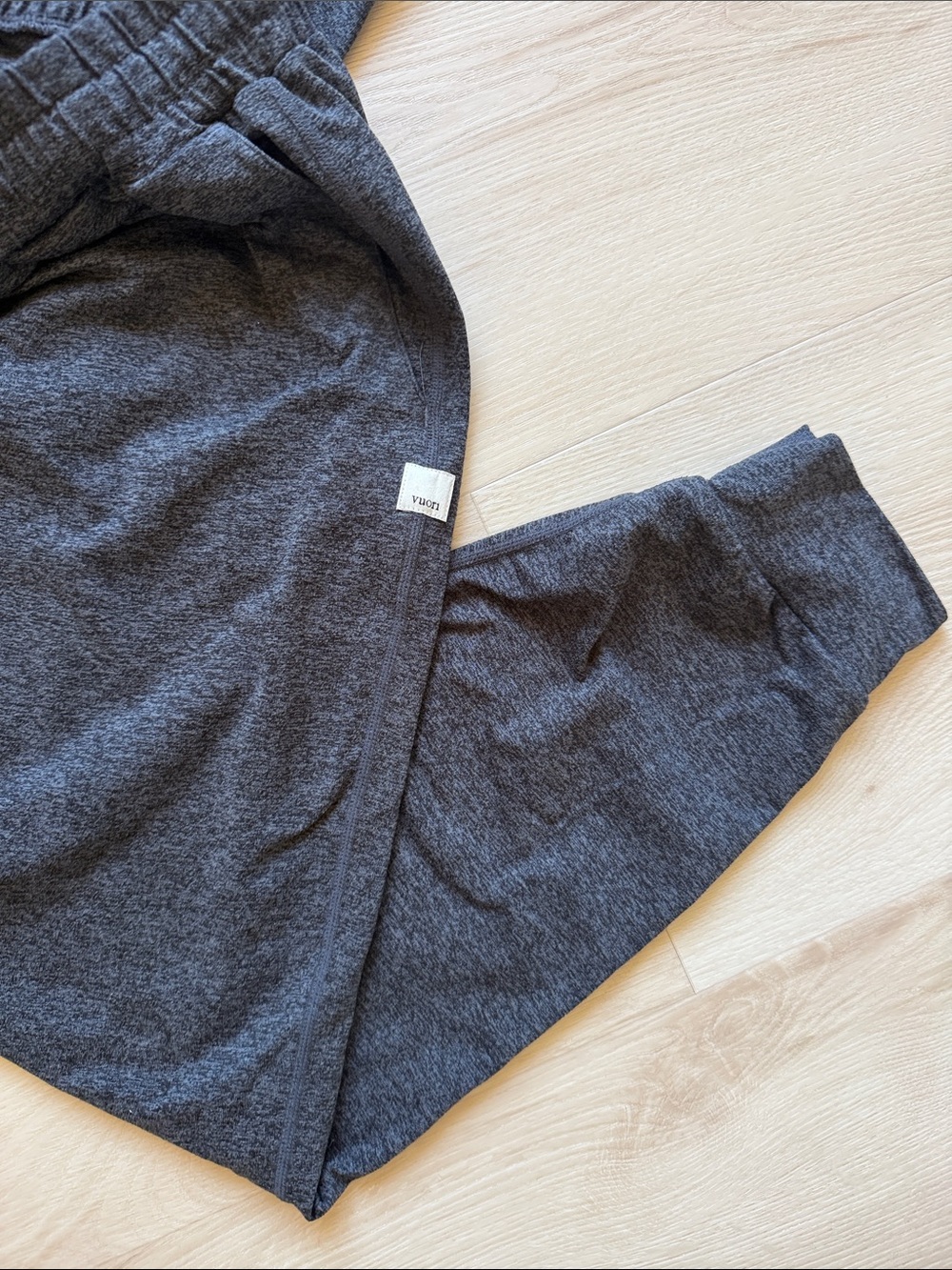 Vuori Charcoal Gray Drawstring Jogger Pants - Picture 3 of 4